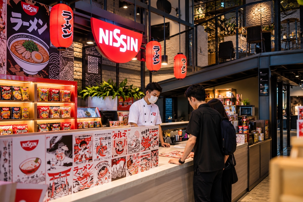 Nissin Event Booth